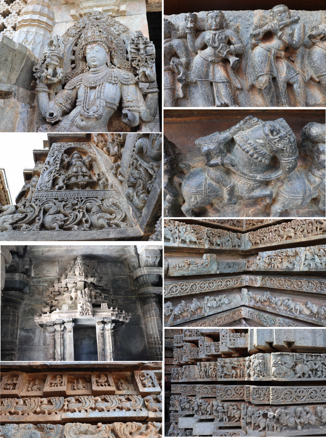 Stone Sculptures in Halebidu