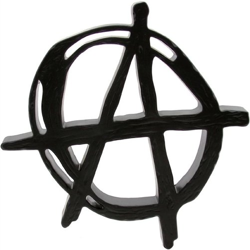 black anarchy symbol