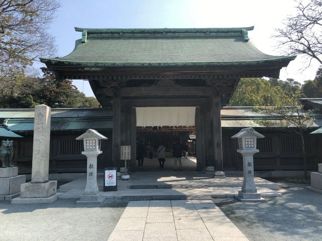 神社 福岡 宗像にある 宗像大社 道の神様をお祀りした神社で交通安全を祈願する Steemit