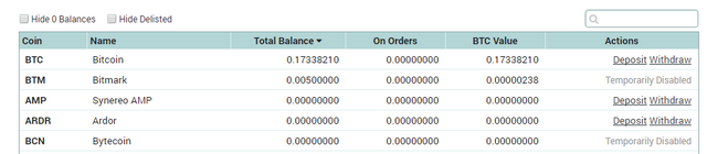 QUE.com.Poloniex.TotalBalance