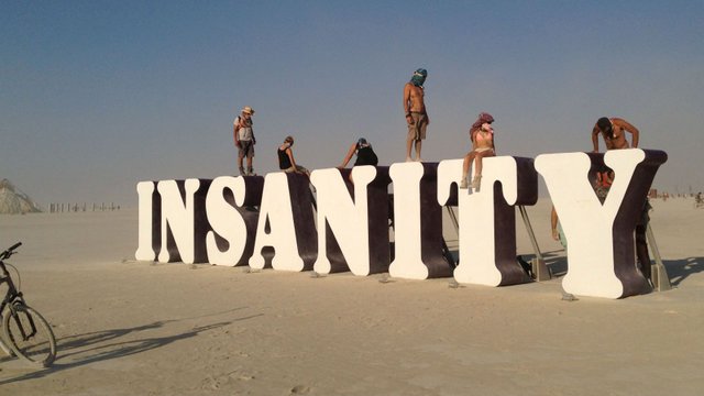 No alcohol at Burning Man