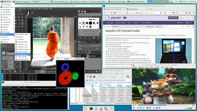 raspberry pi3 linux and xfce desktop