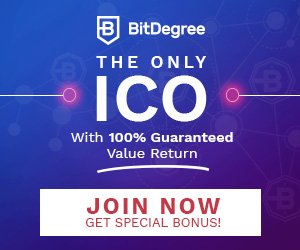 BitDegree:From EA co-founder, former COURSERA Lead & 29,000,000 users. Limited 10% discount - Get Tokens!