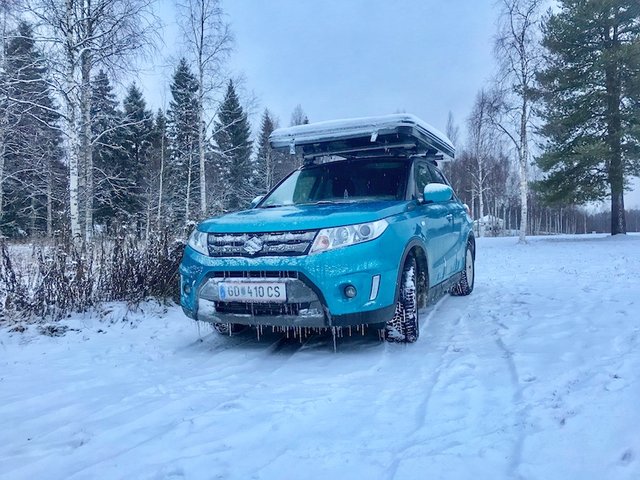 Es_wird_kalt_Suzuki_Vitara_Finnland_Reise_zum_Nordkapp