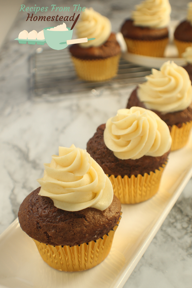 ginger chocolate cupcakes