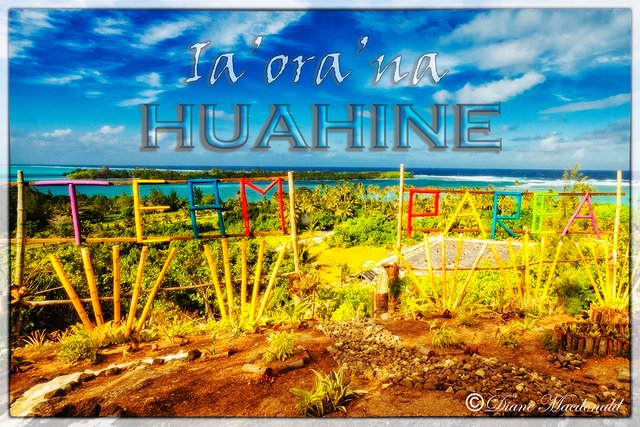 Ia'ora'na from Huahine