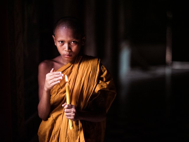 Visiting with the Cambodian Monks