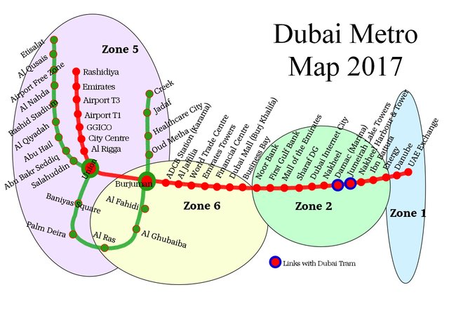 Travel Gem #26: Unique Dubai Metro System with Huge Chandeliers ...