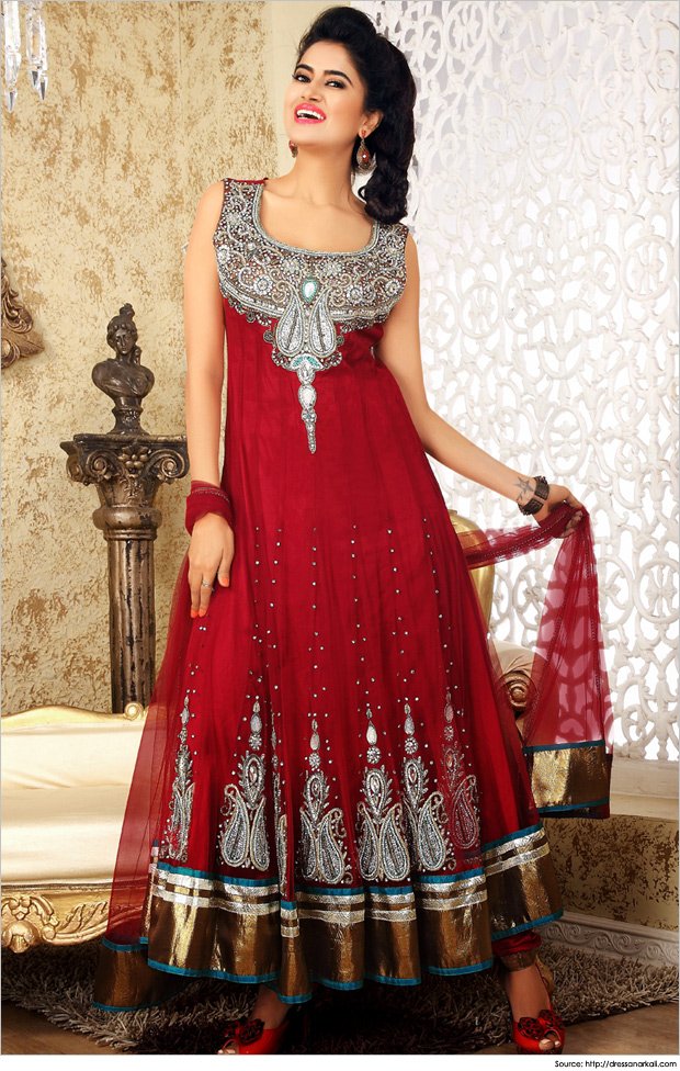 floor-length-anarkali-dresses-Long-Anarkali-suit-in-silver-and-maroon.jpg