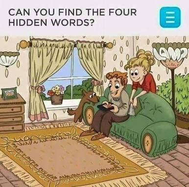 Can You Find The Four Hidden Words Whatsapp Puzzles World Quiz Games Riddles And Messages Steemit