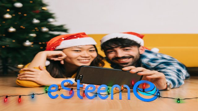 Wallpaper Steemit 3D desktop eSteem Navidad.jpg