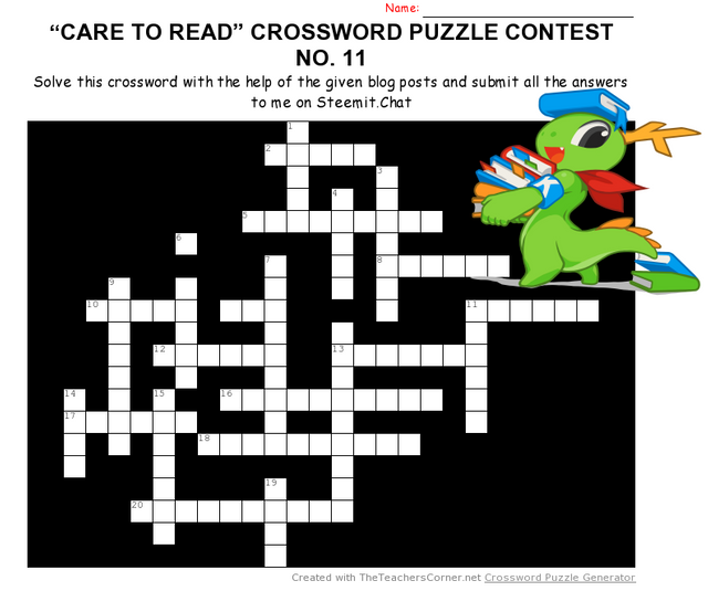 Announcement CROSSWORD NO. 11.png