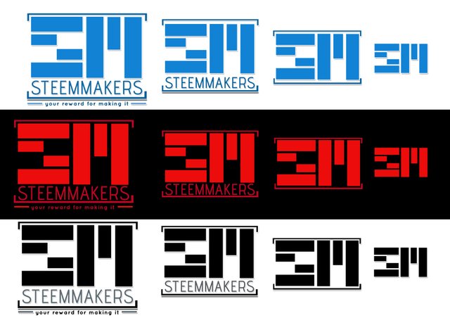 SteemMakers Logo different use.jpg