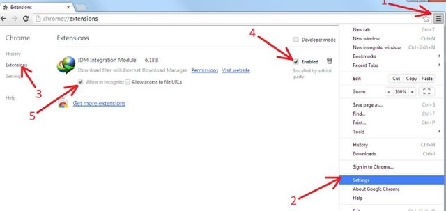 Tutorial How To Integrate Idm Internet Download Manager To Chrome Browser Steemit