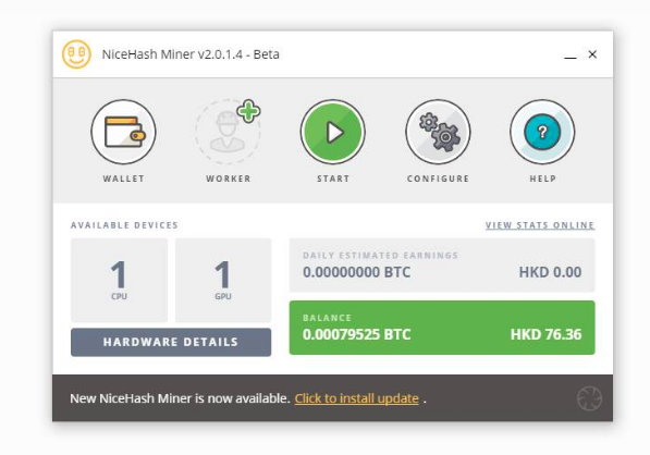 If your Nicehash miner balance is zero check this! — Steemit