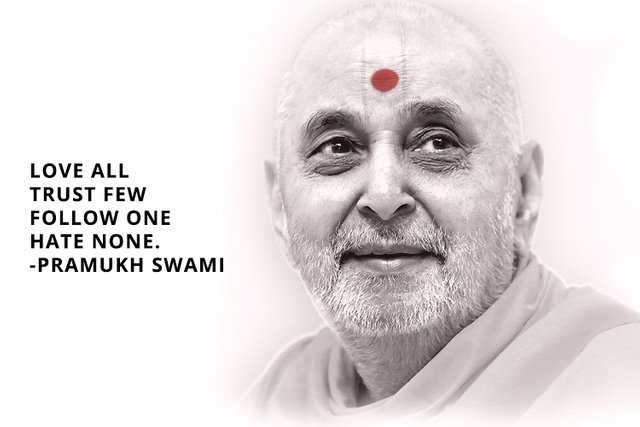 Motivation Think Positive Pramukh Swami Maharaj Steemit