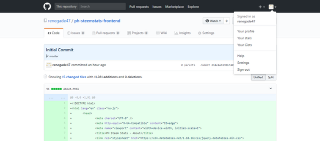 Initial Commit · renegade47 ph steemstats frontend 214e4ab.png