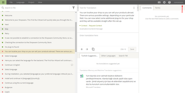 Shopware Turkish Translate 512 Words 2 Steemit