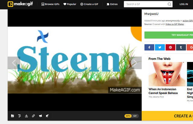 How to make gif for Steem Plus Website using Makeagif.png