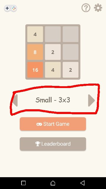 Suggestion to Add more Options to 2048 — Steemit