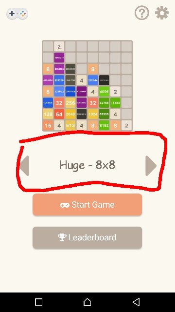 Suggestion to Add more Options to 2048 — Steemit