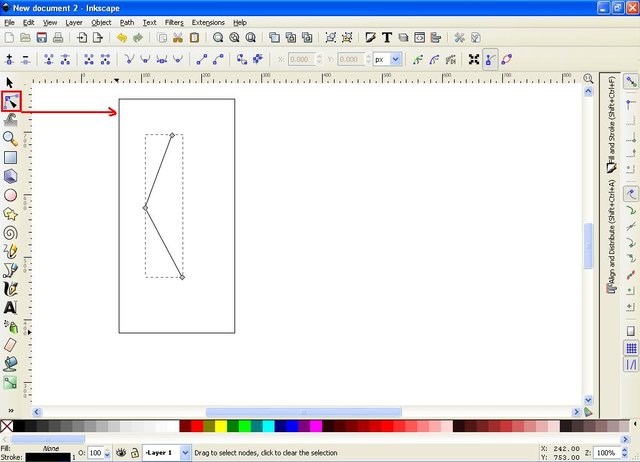 Tutorial : How to design an Abstract line Using Inkscape — Steemit