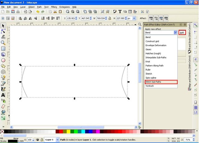 Tutorial : How to design an Abstract line Using Inkscape — Steemit