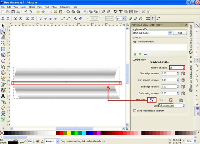Tutorial : How to design an Abstract line Using Inkscape — Steemit