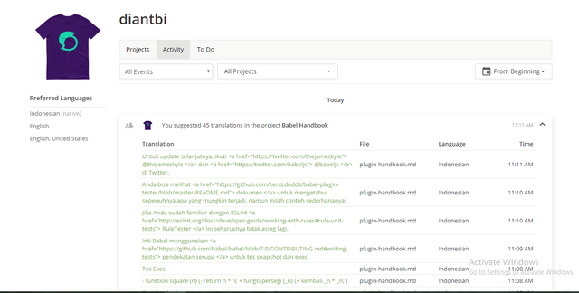 Babel Handbook Translations Into Indonesia 581 Word Steemit