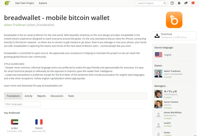 breadwallet   mobile bitcoin wallet translations  collaborative nationalization and quality translation tool Crowdin.png