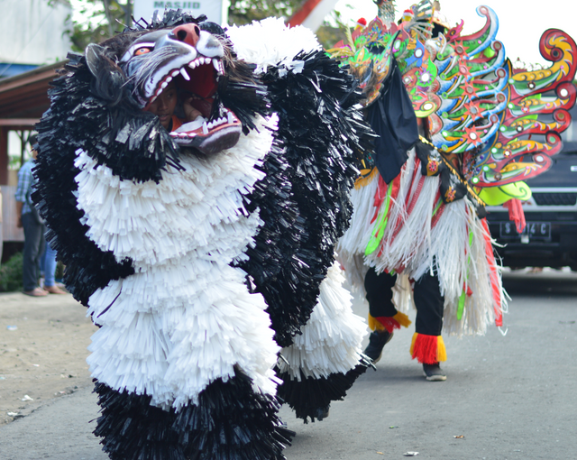 seni pertunjukan singo barong art performance singo barong steemit seni pertunjukan singo barong art