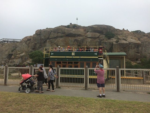 Victor Harbour - Tram on Granite Island.jpg