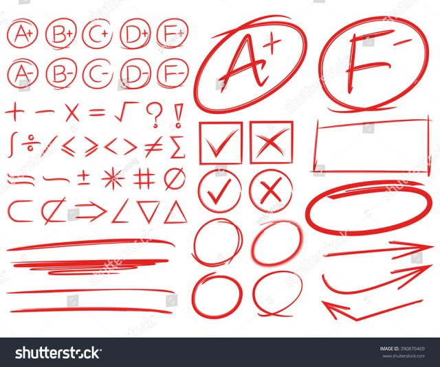 stock-vector-grade-results-grade-symbols-highlighters-markers-underlines-arrows-math-signs-circles-390870469.jpg