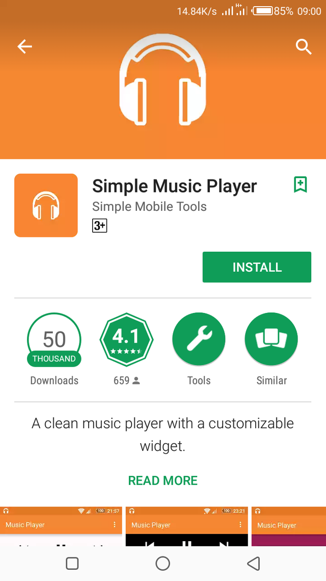 Simple Music Player Should Add Set As Ringtone Feature To