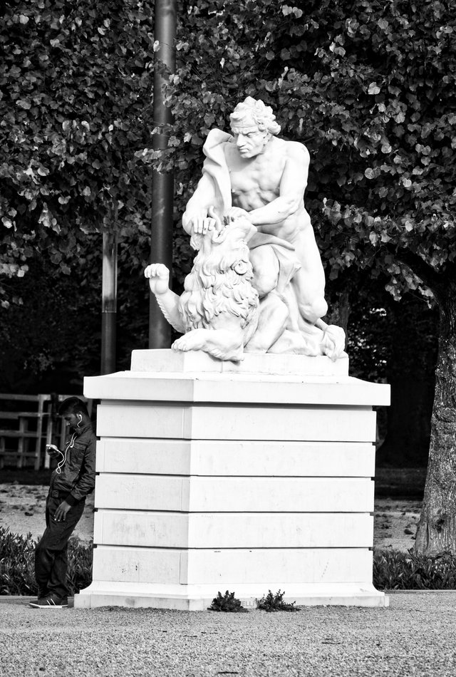 "Statue Infront Of The Karlruhe Castle" by ELLi.jpg