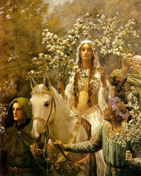 480px-John_Collier_Queen_Guinevre's_Maying_-_Ausschnitt.jpg