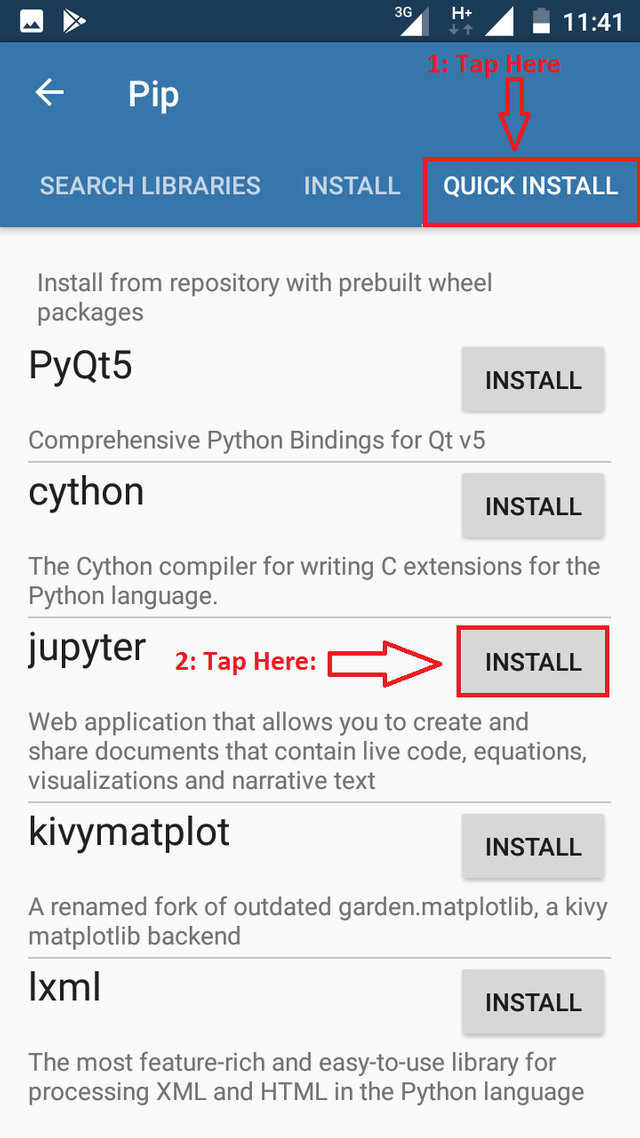 How to Install Python and Jupyter Notebook onto an Android Device