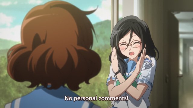 Hibike! Euphonium anime Episode 10 - Tanaka Asuka rejects personal comments.jpg