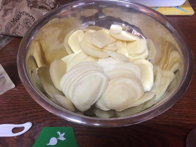 Creamy Herb and Garlic Potato Bake - Sliced Potatoes.jpg