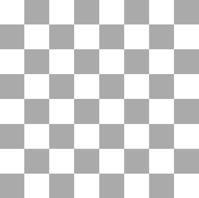 An empty chess board generated in Flask