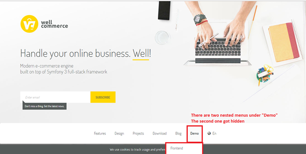 Change Menu Bar Position In Wellcommerce Steemit