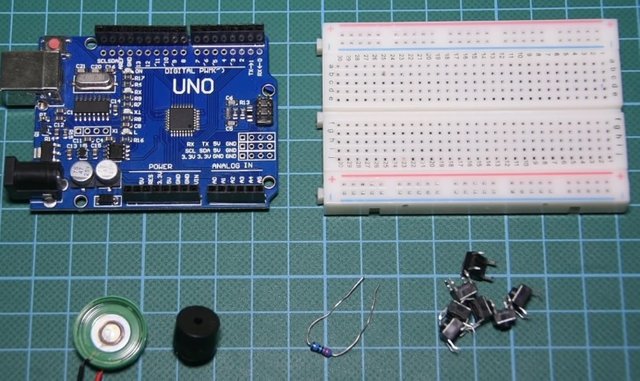 Basic Arduino Project : Tutorial on how to make a Micro Piano using ...