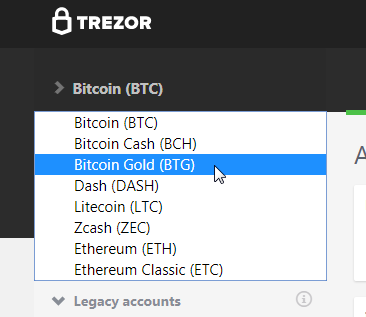 Trezor Cannot Claim Bitcoin Gold With Its Claim Tool Steemit - 