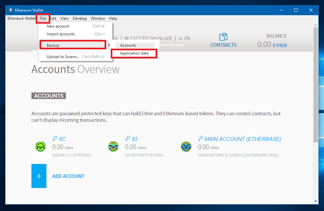 reset ethereum chaindata