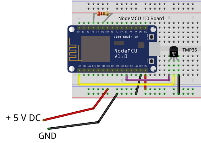 Online Temperature Monitor using NodeMCU devkit v1.0 — Steemit