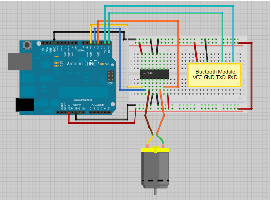 Do It Yourself Controlling Dc Motor Via Bluetooth Utilizing Arduino