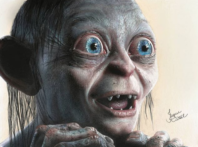 Gollum Drawing