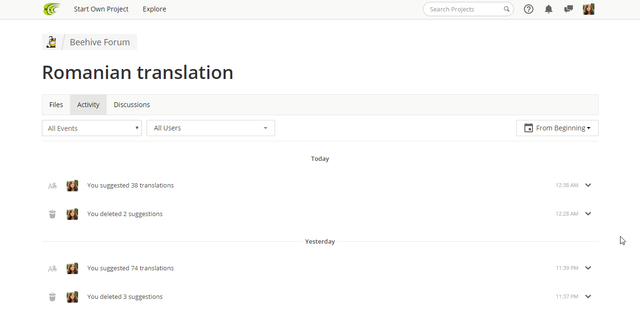2018-01-31 00_41_01-Beehive Forum Romanian translation activity.png