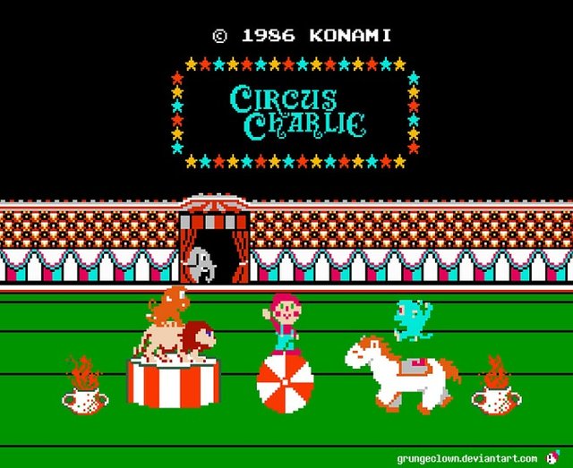 Sessão Gamer Nostálgico - Circus Charlie 