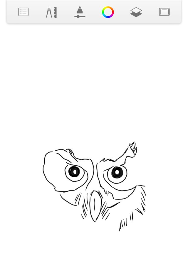 Gambar Burung Sketsa Pensil